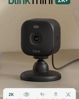 Videocamera Mini 2K+ Blink nera visione notturna