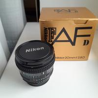 Obiettivo  Nikon 20 2.8 AF D