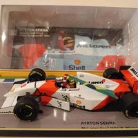 Senna Mclaren 1:18 1993 Minichamps Donnington gp
