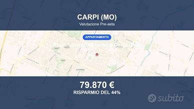 Immobile in asta di 55 m² con box auto a Carpi