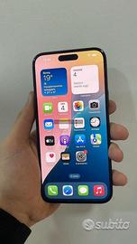 Apple iPhone 15 Plus black 128 GB - 8190