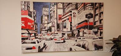 quadro stampa su tela ritoccata a mano