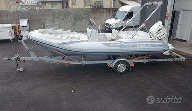 ZAR 53 CLASSIC GREY + 115hp SUZUKI + CARRELLO