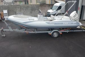 ZAR 53 CLASSIC GREY + 115hp SUZUKI + CARRELLO