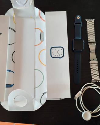 Apple Watch Series 7 – 45mm – Blu – Ottime condizi