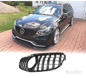 GRIGLIA MERCEDES CLASSE E W212 13-16 LOOK GT NERO 