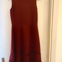 Vestito elegante senza maniche taglia 42