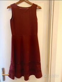 Vestito elegante senza maniche taglia 42