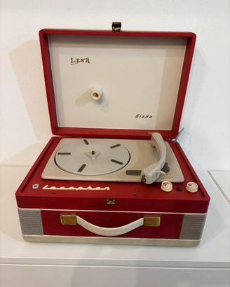 Fonovaligia vintage LESA Lesaphon Giada LF 50 B