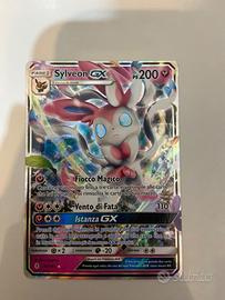 Carta Pokemon Sylveon GX Guardiani Nascenti 92/145