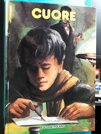 Libro cuore cartonato edizione polaris 1991