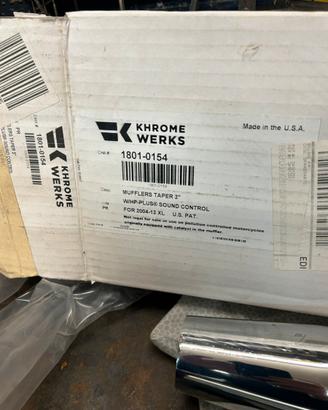 Scarichi Khrome Werks per Harley Davidson Sport