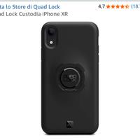 Custodia quad lock iphone 13 e iphone X
