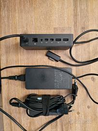 Microsoft Sur face Pro - docking e alimentatore