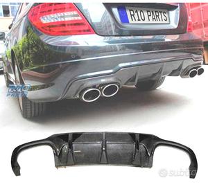 DIFFUSORE MERCEDES CLASSE C W204 C63 11-14 CARBONI