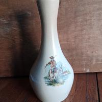 vaso ceramica smaltata Cavaliere