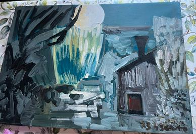 Gianpaolo berto quadro dipinto