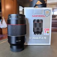 Samyang AF 35mm f/1.4 FE per Sony e mount