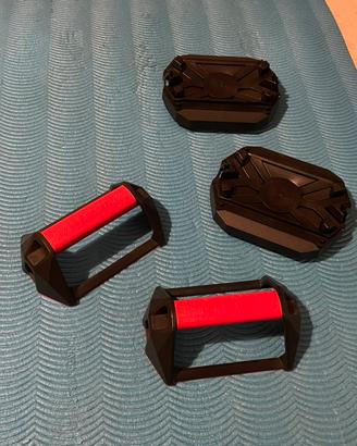 Attrezzi per palestra e addome