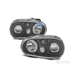 FARI VOLKSWAGEN VW GOLF 4 LOOK R32 FONDO NERO