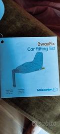 base isofix seggiolino bebè confort 