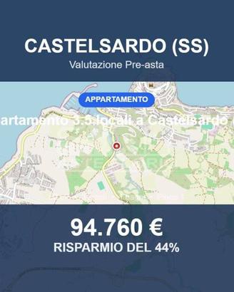 Immobile in asta di 62 m² a Castelsardo