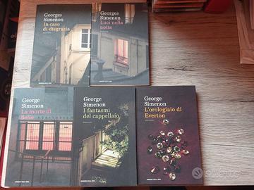 GEORGES SIMENON - LOTTO 5 LIBRI