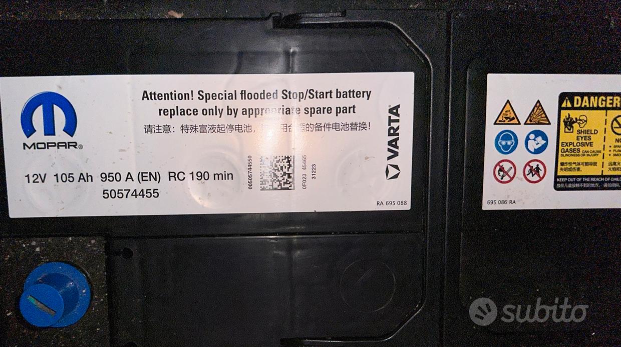 Batteria Avviamento Varta 511901014 A514 – 12V 11Ah, Dimensioni 15x8,8x10,5 Cm, Prezzo Incluso Cauzione 7,50€