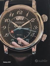 Orologio Montblanc Meisterstuck Alarm 7026