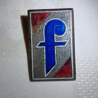 Fregio automobilistico Pininfarina rettangolare