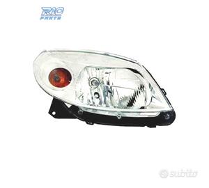 FARO DESTRO DACIA SANDERO 08-11 FONDO CROMATO