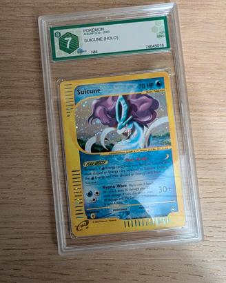 carta Pokemon suicune H25/32 aquapolis