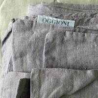Completo letto in lino Oggioni