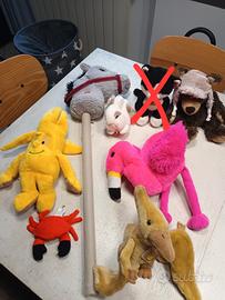 peluches vari