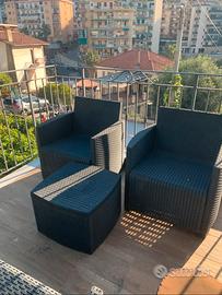 Set arredo giardino o terrazza