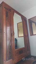 meraviglioso Armadio Deco restaurato smontabile 