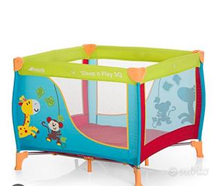 lettino da viaggio e box