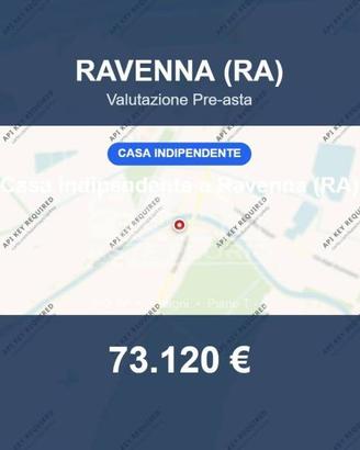 Immobile in asta di 213 m² con box auto a Ravenna