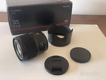 Panasonic Lumix S 35mm f/1.8 - condizioni nuove