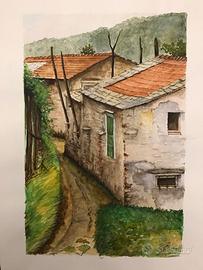 Sentiero rustico a Chignero