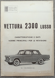 Manuale FIAT 2300 Berlina Lusso