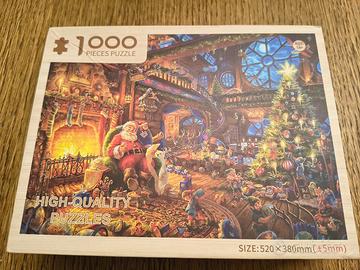 Puzzle 1000 pezzi in legno