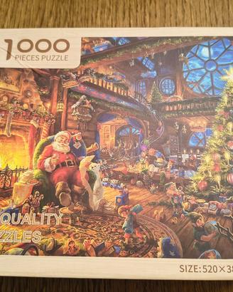 Puzzle 1000 pezzi in legno