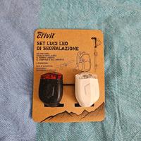 Set luci led per bicicletta