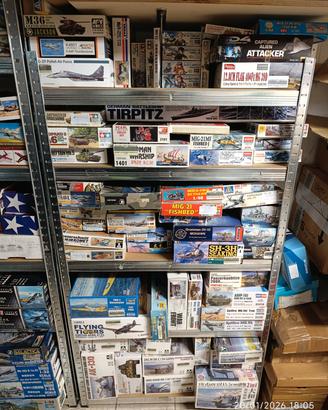 scatole modellismo  varie