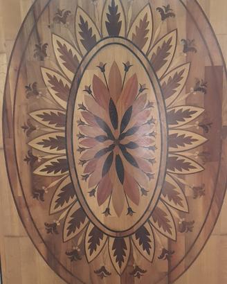 Tappeto in legno massello