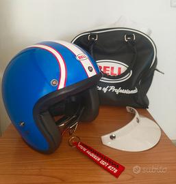 Casco Jet BELL Custom 500 Steve McQueen Edition L