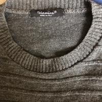 maglione uomo grigio