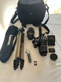 Kit Fotografico Nikon D3100 Double VR Zoom