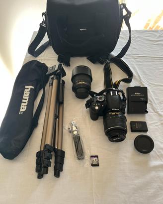 Kit Fotografico Nikon D3100 Double VR Zoom